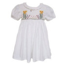 Flowerbed Smocked Dress