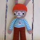Crocheted Pirate Bunny